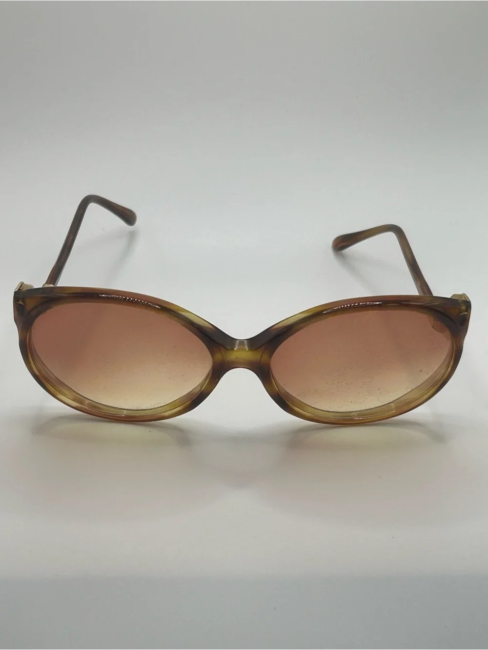 Vintage Rive Gauche by YSL Yves Saint Laurent Oversize Sunglasses Brown Selling